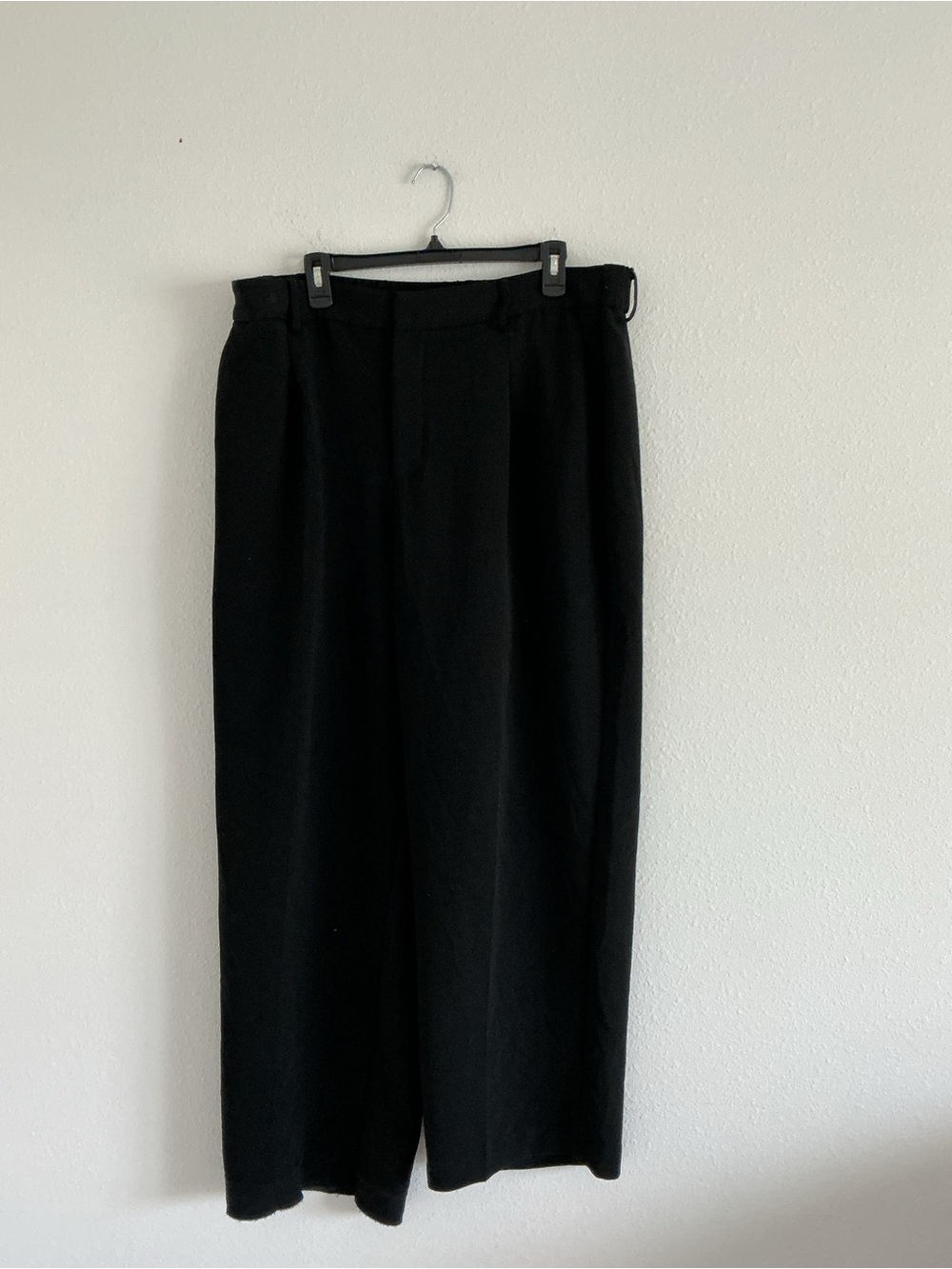 a new day Black Wide-Leg Trousers